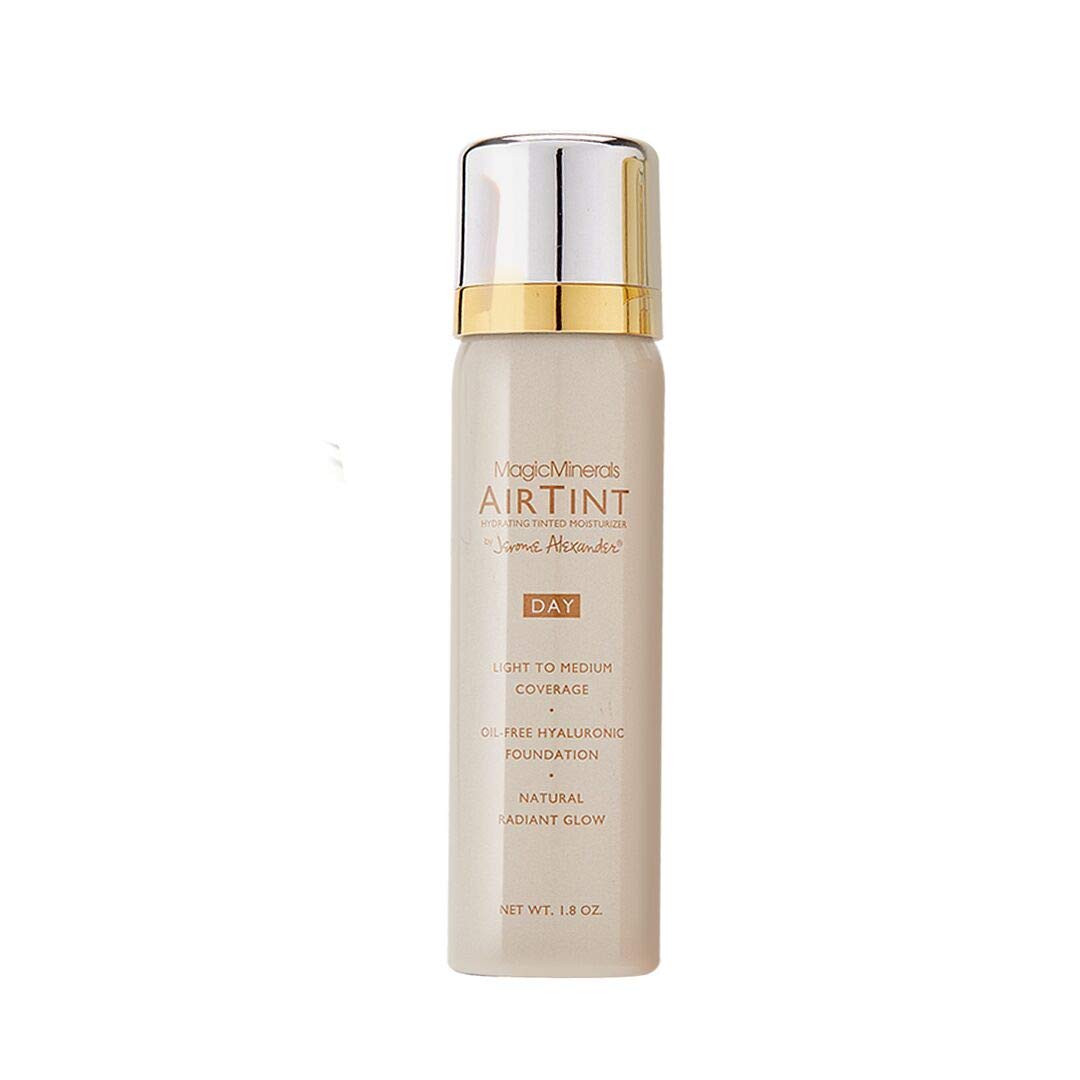 Jerome Alexander MagicMinerals AirTint Day Tinted Moisturizer, Hydrating Airbrush Face Spray, Medium