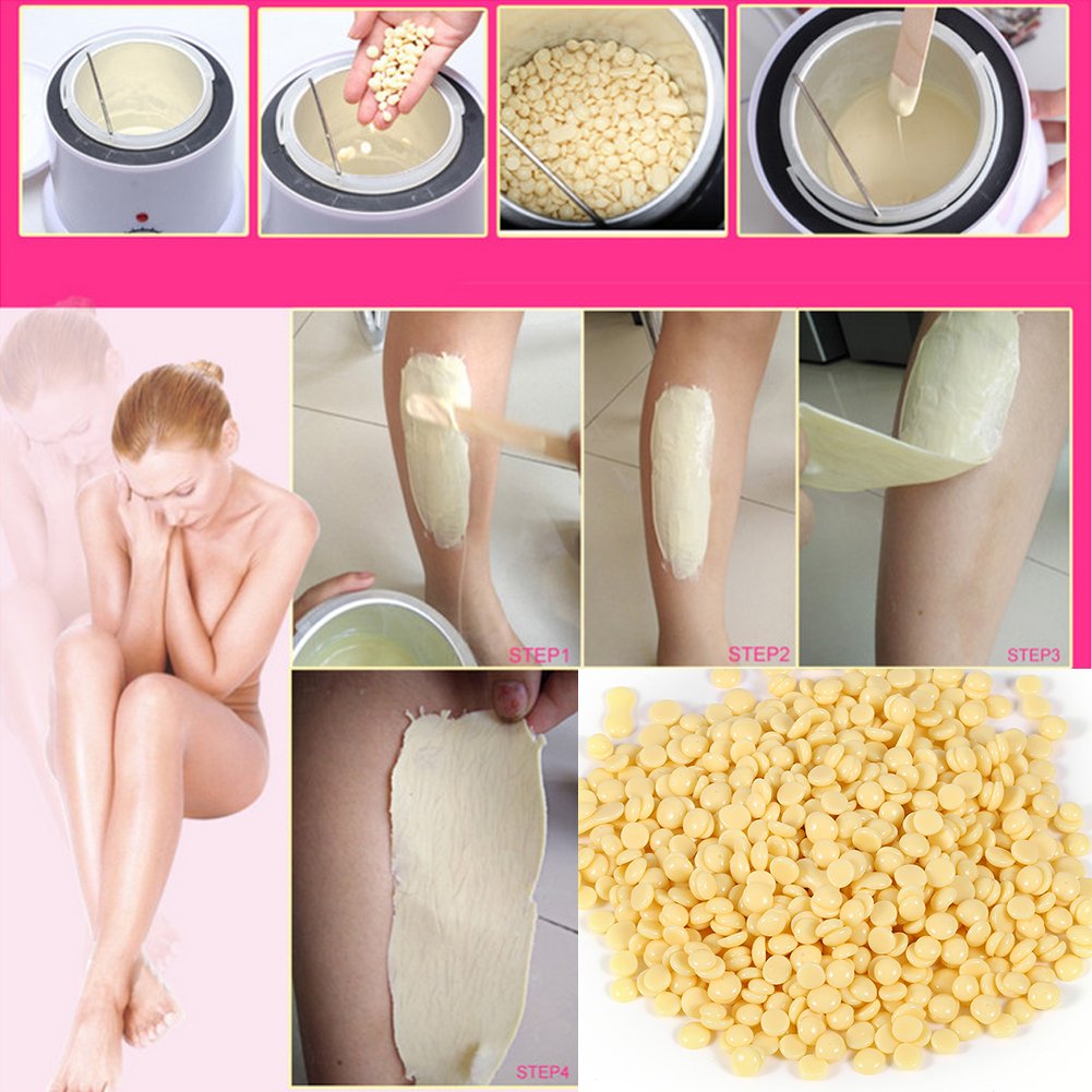 Wax Bean, 50g Per Bag Depilatory Hard Wax Waxing Bean Arm Body Bikini Hair Removal (#7)