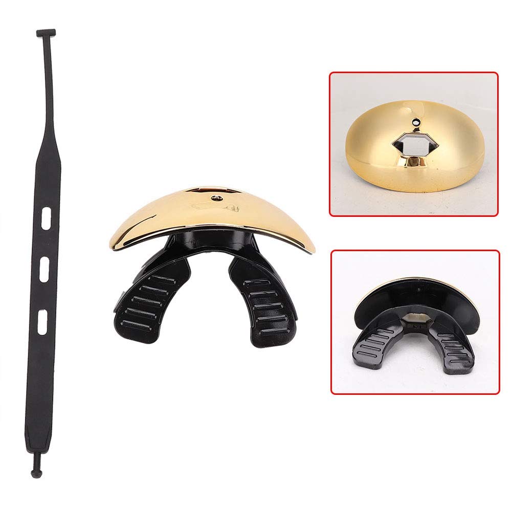 Non-Toxic Teeth Protector, Boxing Mouth Guard, Harmless for Sports for Adult(Golden)