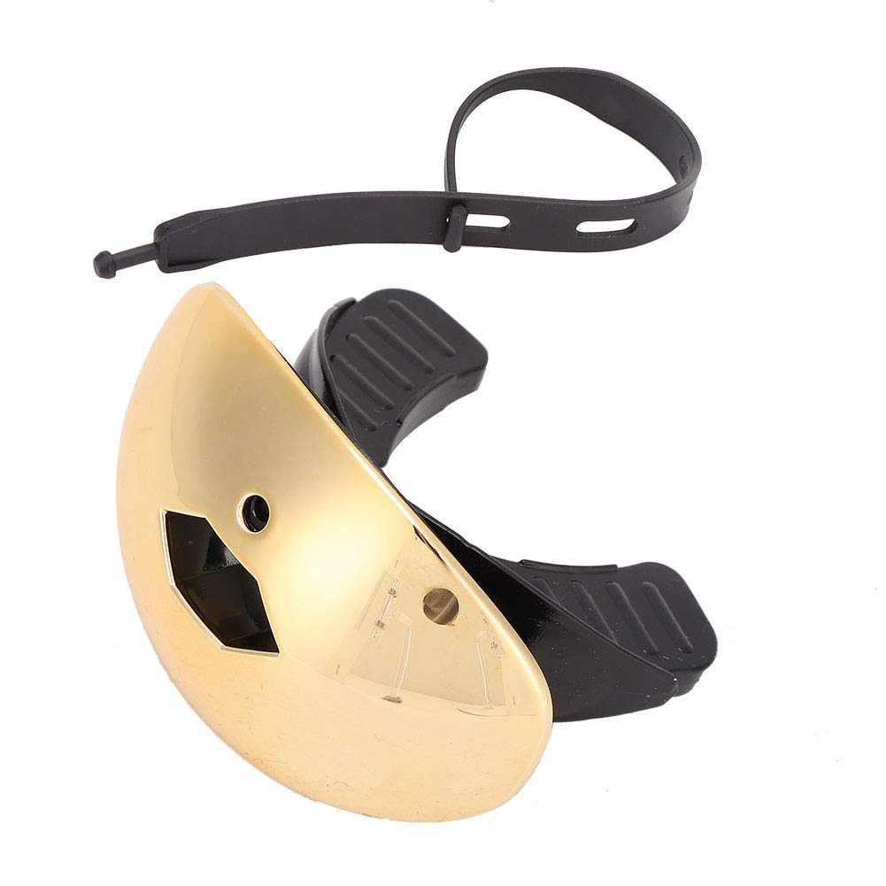 Non-Toxic Teeth Protector, Boxing Mouth Guard, Harmless for Sports for Adult(Golden)