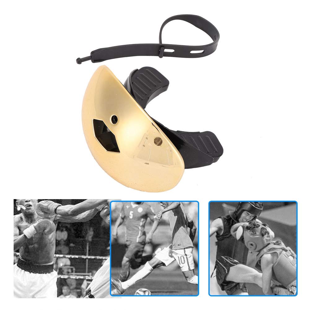 Non-Toxic Teeth Protector, Boxing Mouth Guard, Harmless for Sports for Adult(Golden)