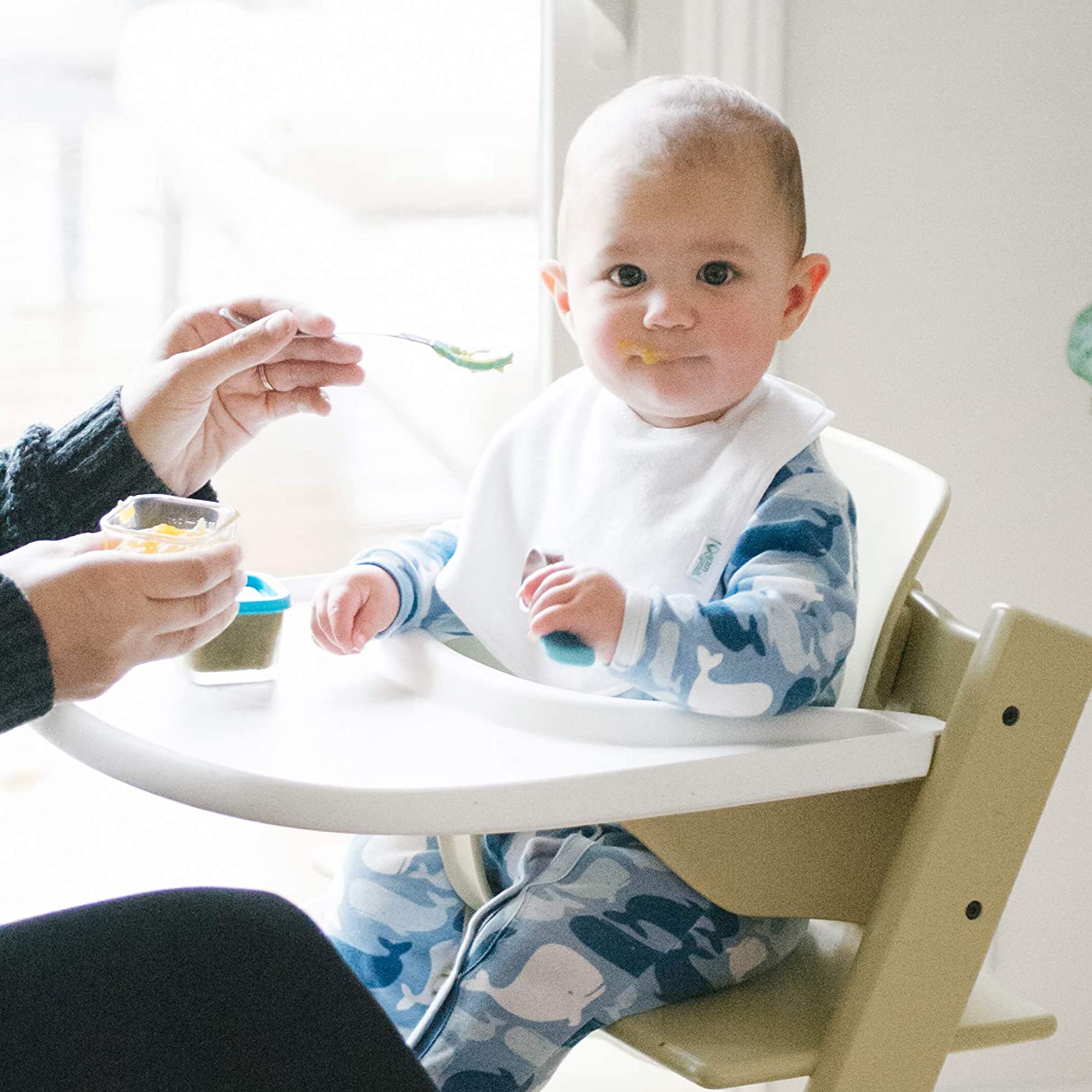 green sprouts baby-girls Bibs