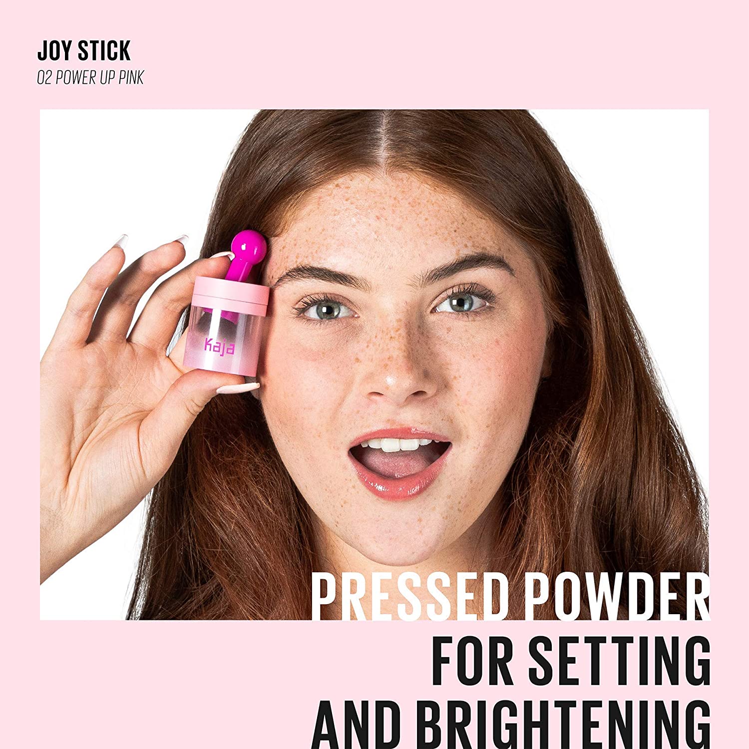 KAJA Joystick | 02 Power-up Pink | Under eye Setting Powder | K-beauty