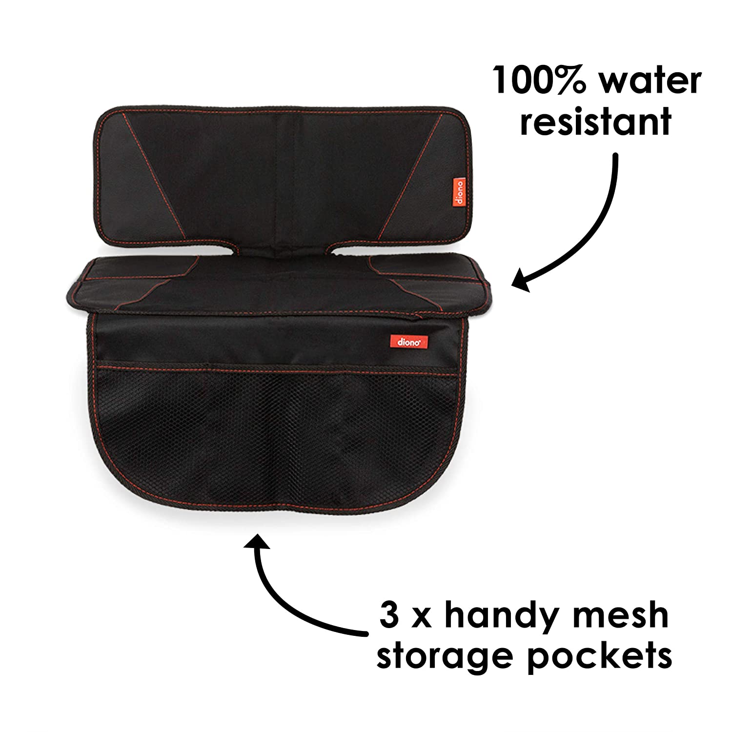 Diono Super Mat Car Seat Protector For Under Car Seat, Crash Tested