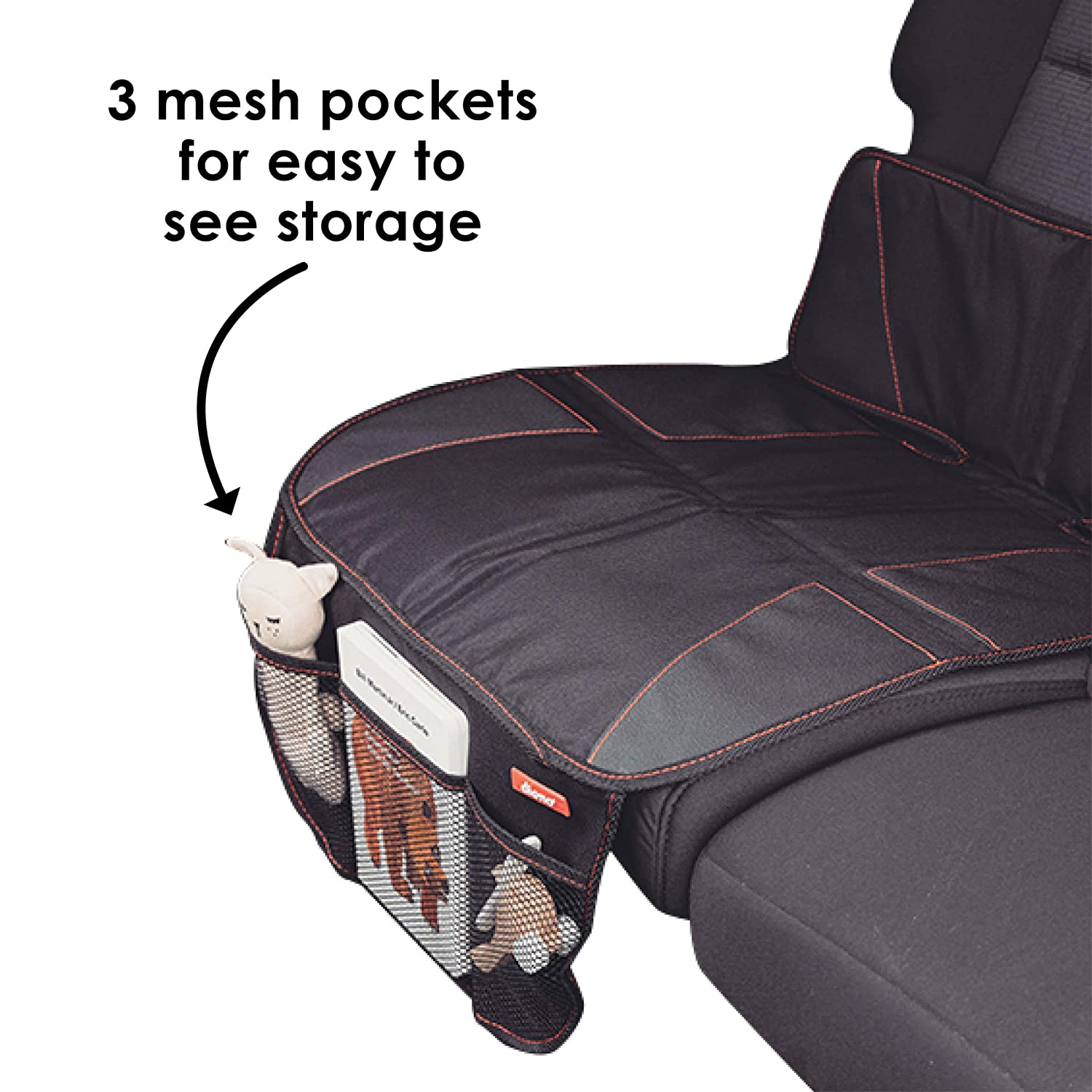 Diono Super Mat Car Seat Protector For Under Car Seat, Crash Tested