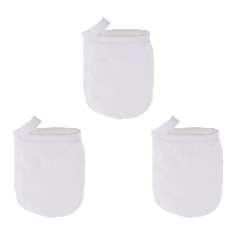 Bonarty 6x Reusable Microfiber Facial Cloth Face Towel Makeup Remover Cleaning Glove