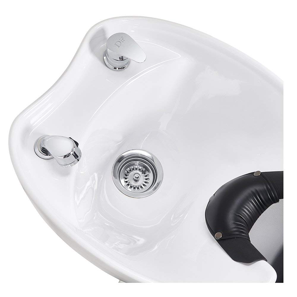 Beauty Salon Double Shampoo BACKWASH Unit Salon Hair Washing Station - Majestic - Grey