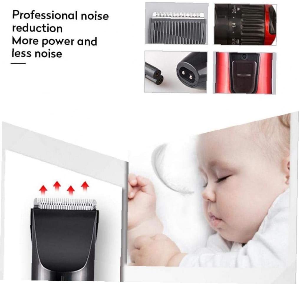 Aisoway Hair Clipper Rechargeable Hair Cutting Machine Trimmer Beard Shaver Hairstyling Tool for Man