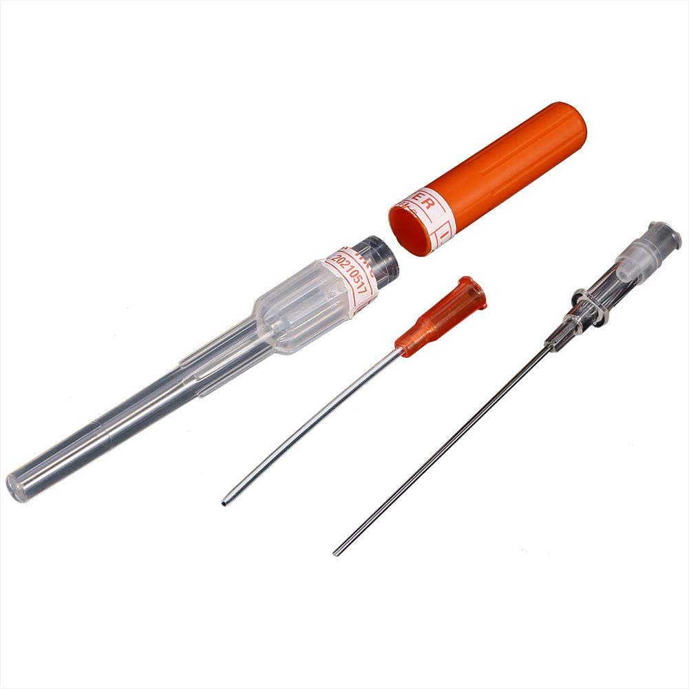 Piercing Needles, 5Pcs/Bag Body Tattoo Piercing Sterilized 14G/16G/18G/20G Disposable Hollow Needle(