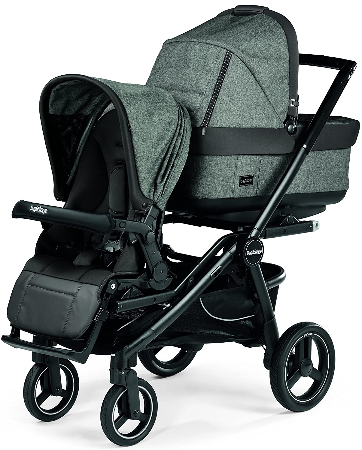 Peg Perego PopUp Seat for Team, Duette and Triplette Strollers, Terracotta