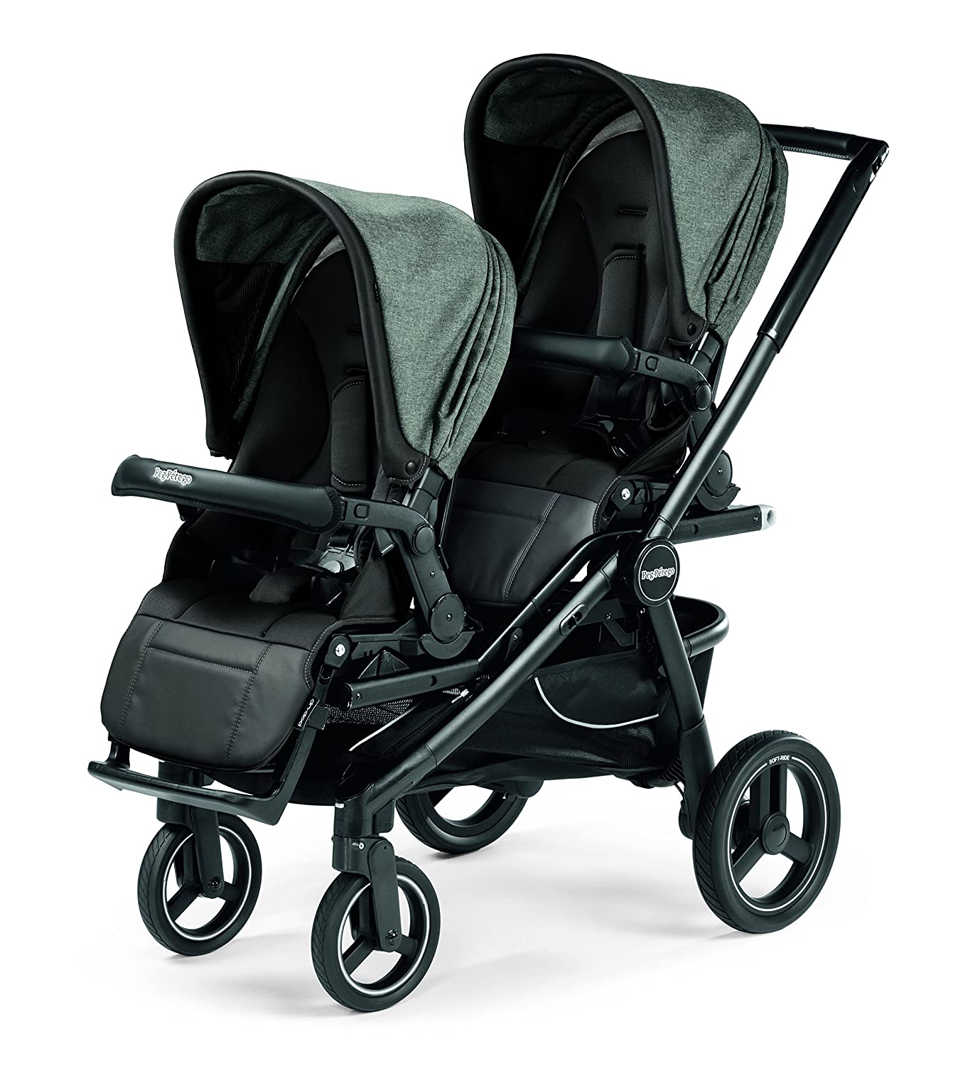 Peg Perego Pop-Up Seat for Team, Duette and Triplette Strollers, Terracotta