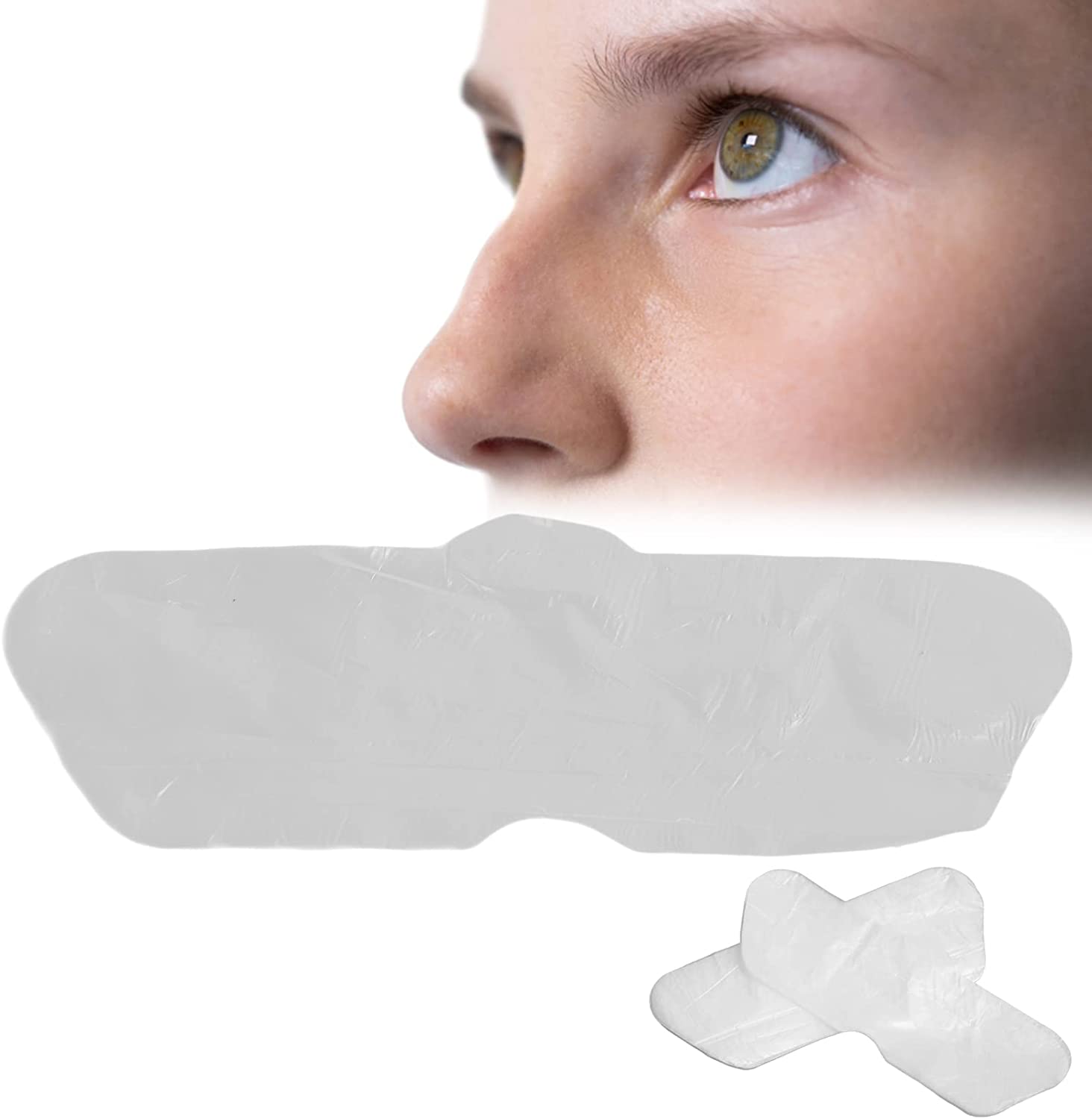 Nose Strip, Skin Friendly Soft Plastic Lightweight Breathable Skin Care Nose Strip for Home