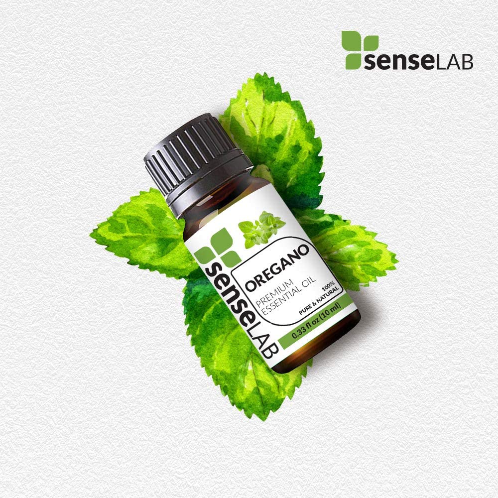 SenseLAB Oregano Essential Oil - 100 % Pure Extract Oregano Oil Therapeutic Grade - Skin Care Oil (1