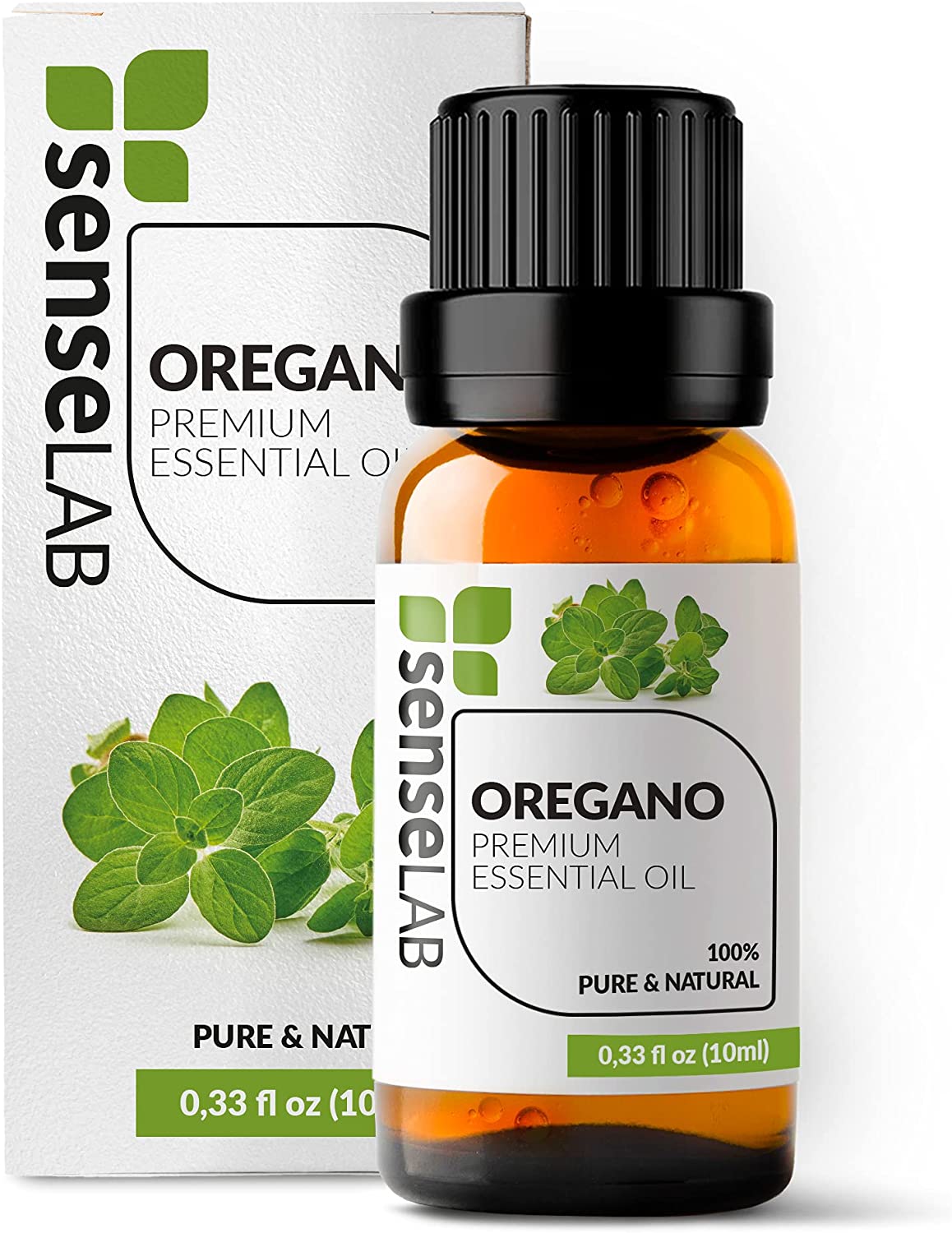 SenseLAB Oregano Essential Oil - 100 % Pure Extract Oregano Oil Therapeutic Grade - Skin Care Oil (1