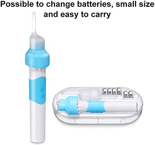 Ear Wax Removal Kit, Safe Ear Cleaner, Electric Earwax Removal Tools, Ear Vacuum Cleaner, 2 Types Ea