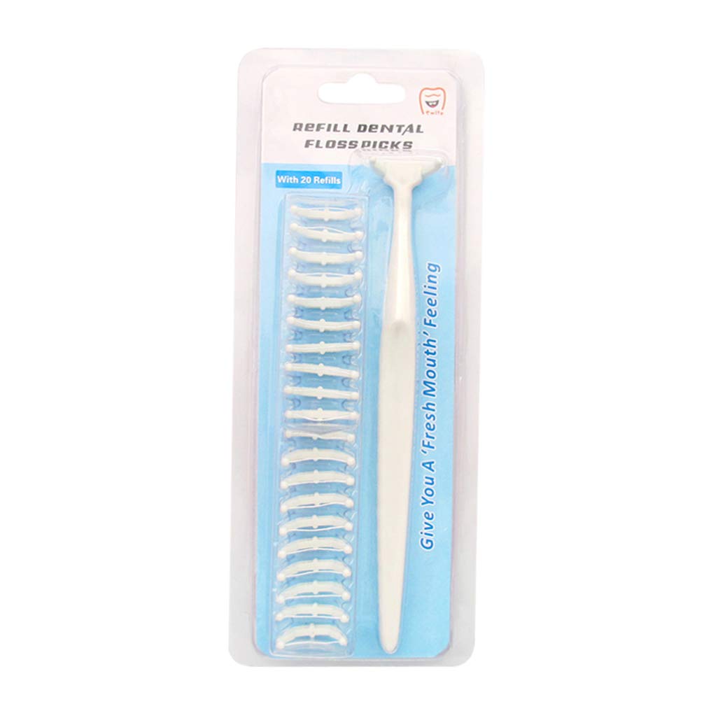 ARTIBETTER 3 Boxes Oral Dental Floss Picks Portable Teeth Floss Holder Toothpick Stick Flosser Organ