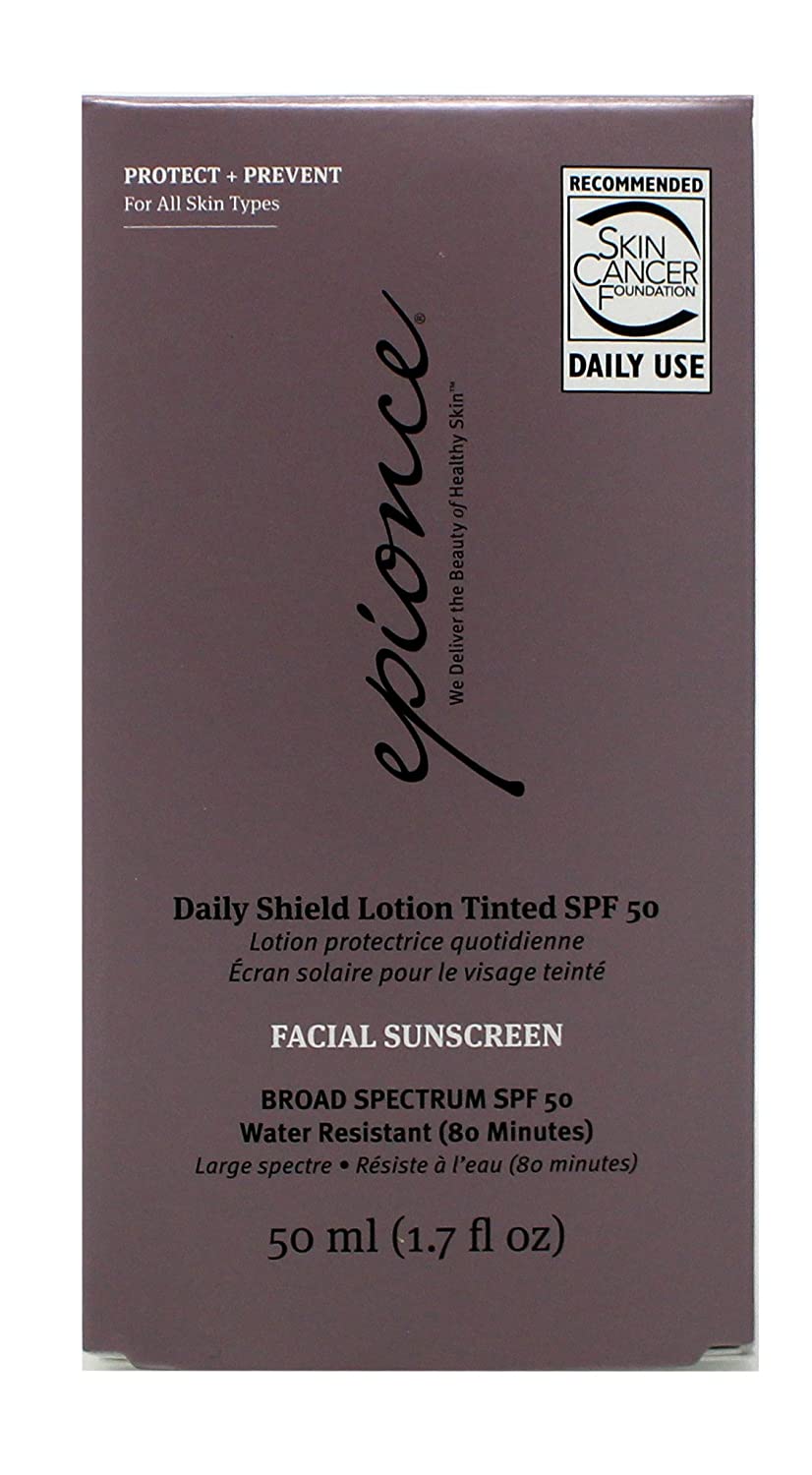 Epionce | Daily Shield Tinted | SPF 50 | Tinted Moisturizer with SPF | For All Skin Types, 1.7 oz