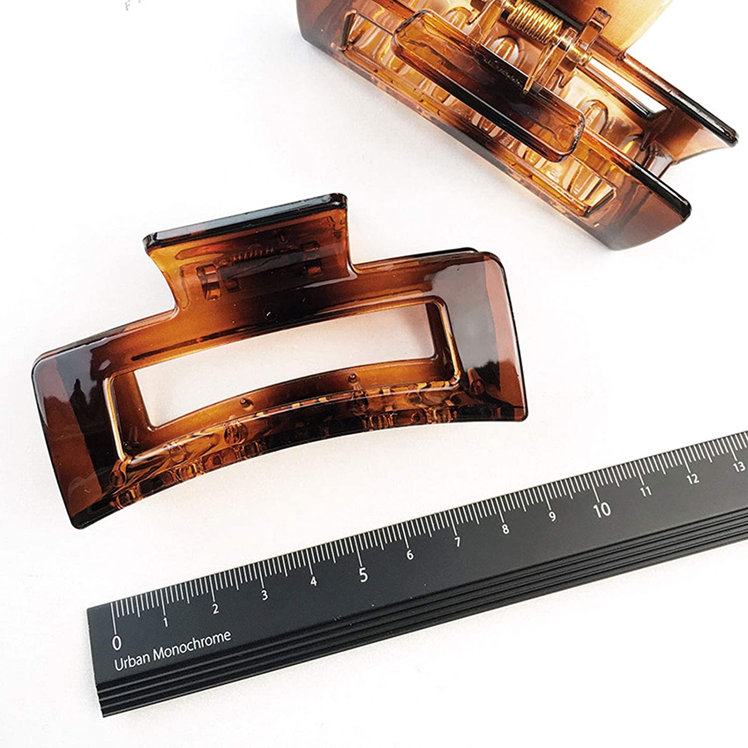 3 Pcs Big Hair Claw Clips, Hair Clip with Strong Fixing Force,Acrylic Plastic Large Hair Claw Clamps