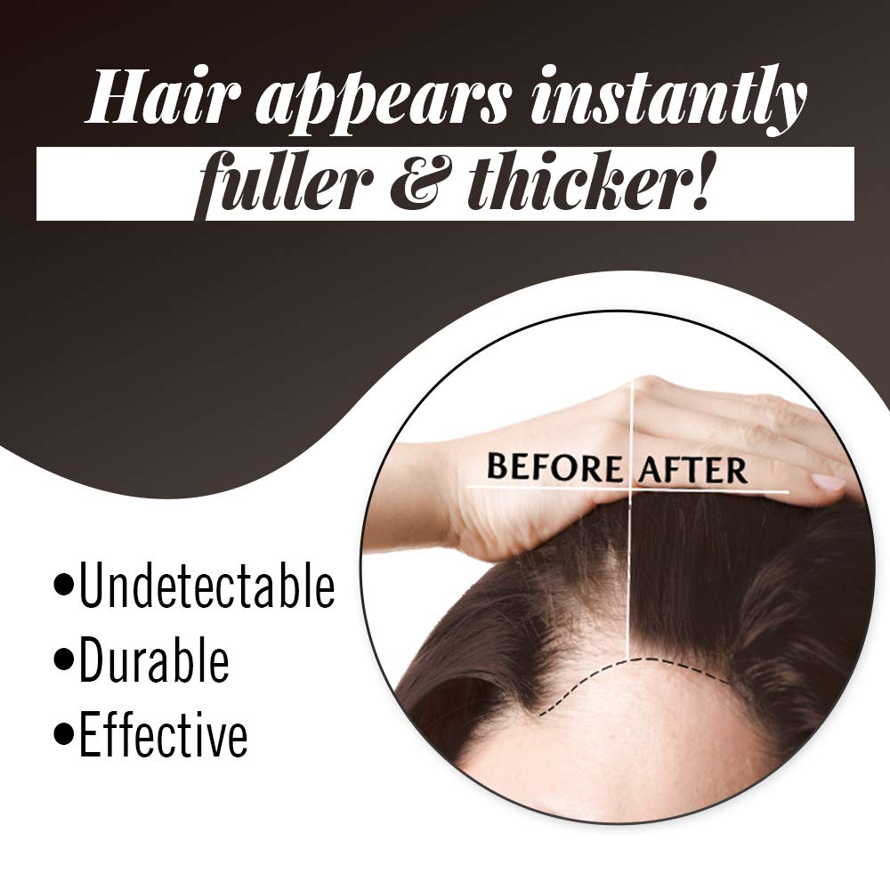 Ardell Thick FX Grey Hair Building Fiber for Fuller Hair Instantly, 0.42 oz