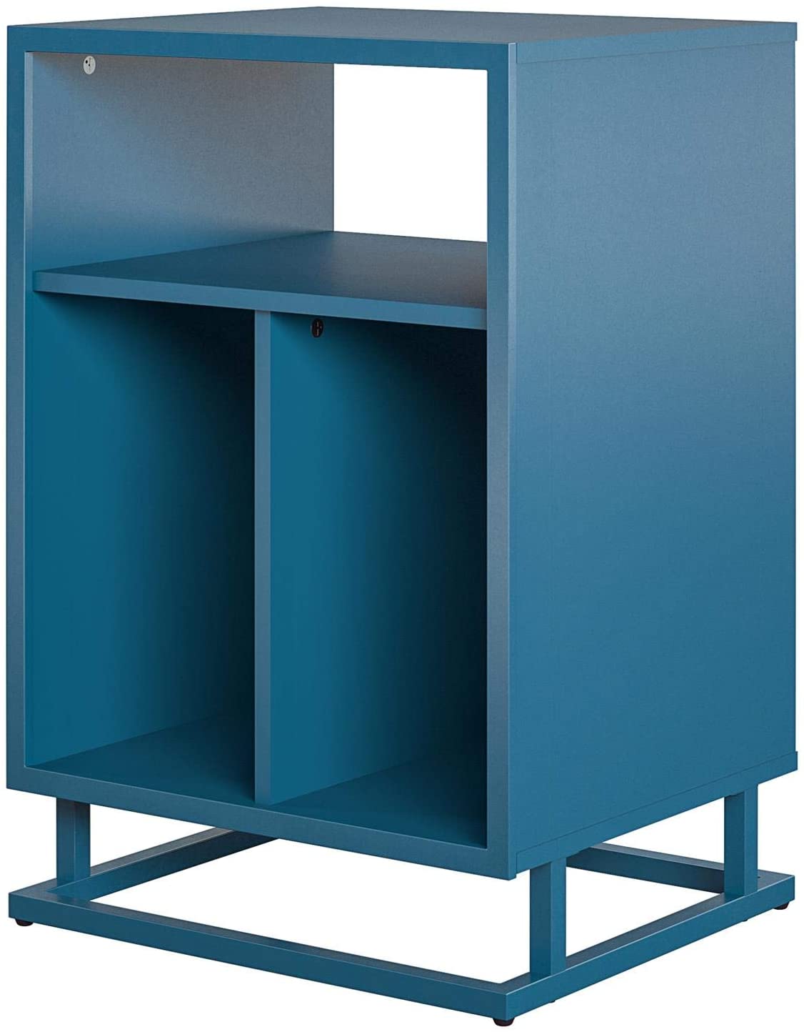 Novogratz Regal, Blue Turntable Stand