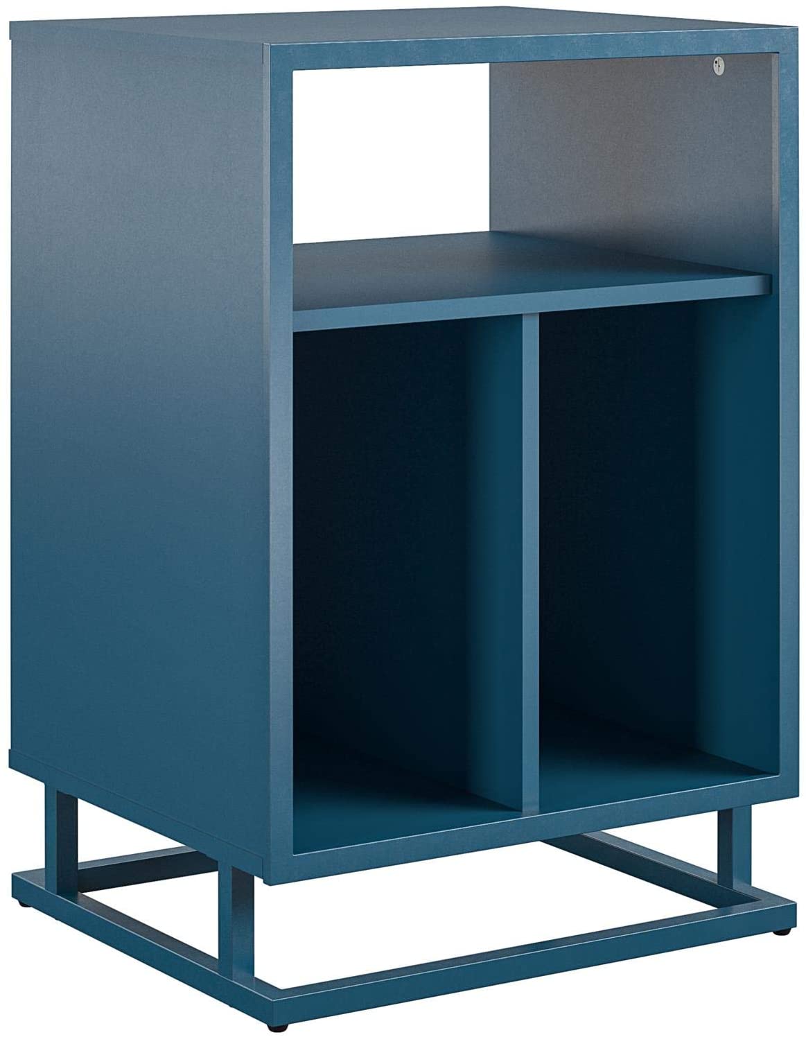 Novogratz Regal, Blue Turntable Stand