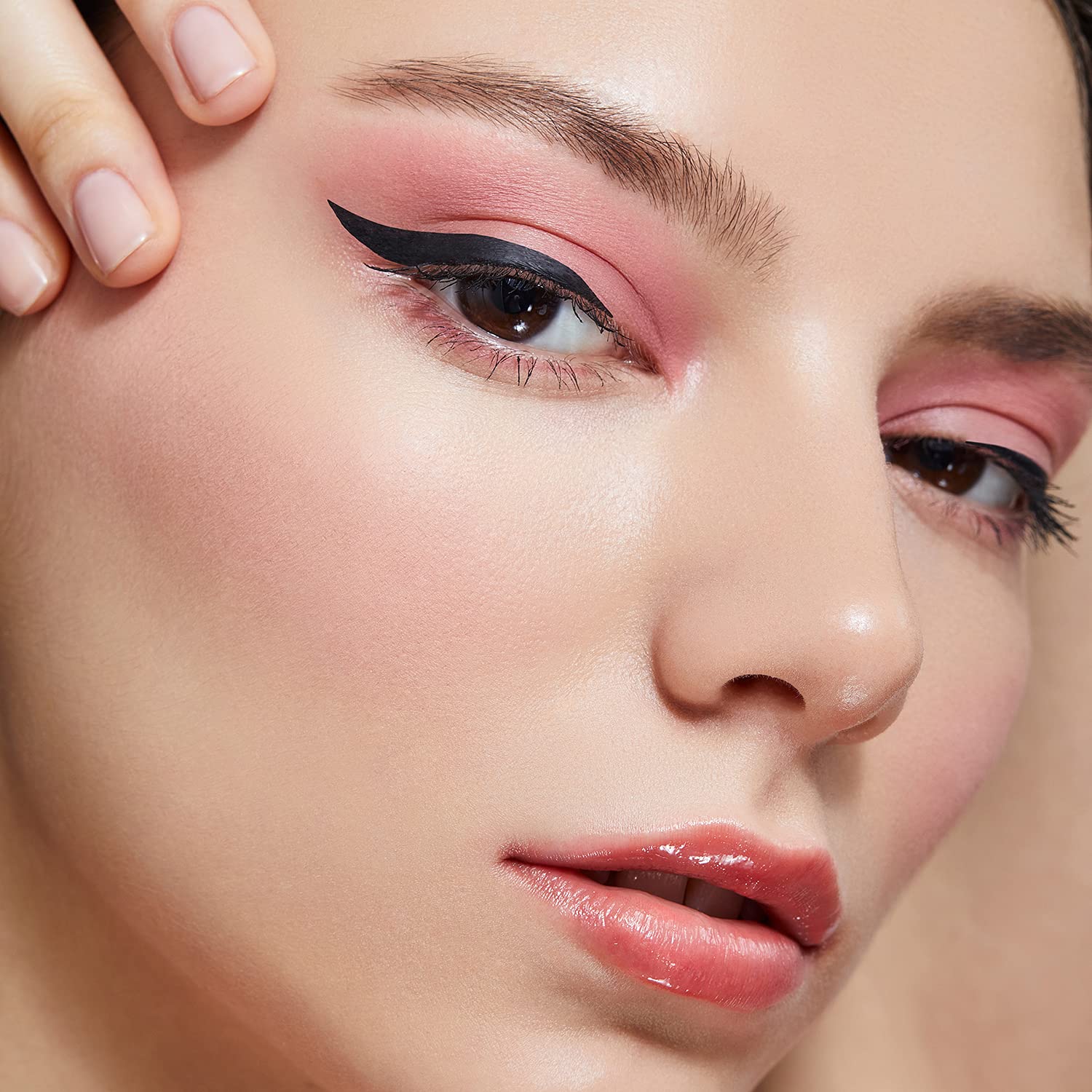 PYT Beauty Everyday Pressed Powder Blush, Dark Matte Rose, Hypoallergenic, Vegan Makeup, 1 Count