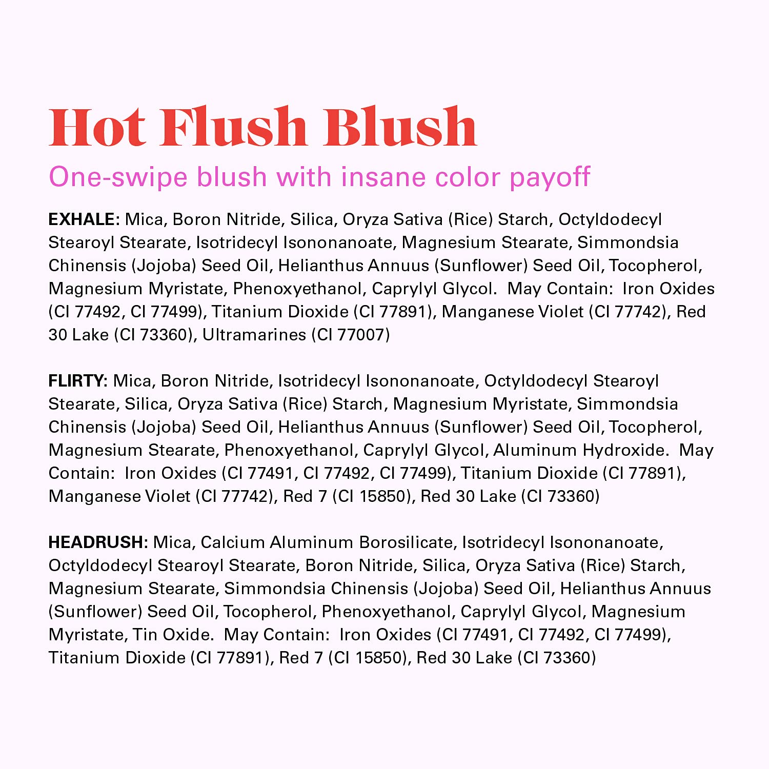 PYT Beauty Everyday Pressed Powder Blush, Dark Matte Rose, Hypoallergenic, Vegan Makeup, 1 Count