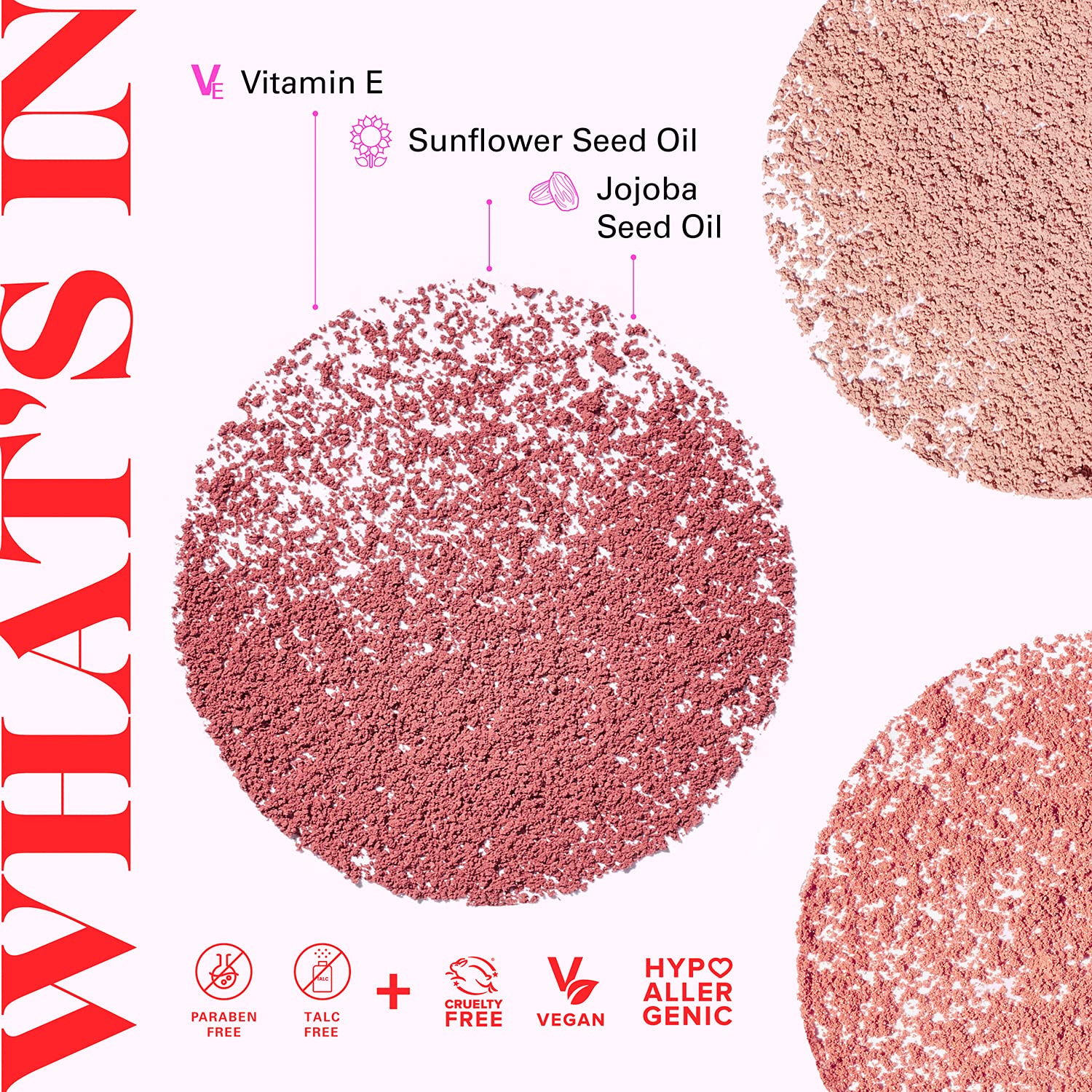 PYT Beauty Everyday Pressed Powder Blush, Dark Matte Rose, Hypoallergenic, Vegan Makeup, 1 Count