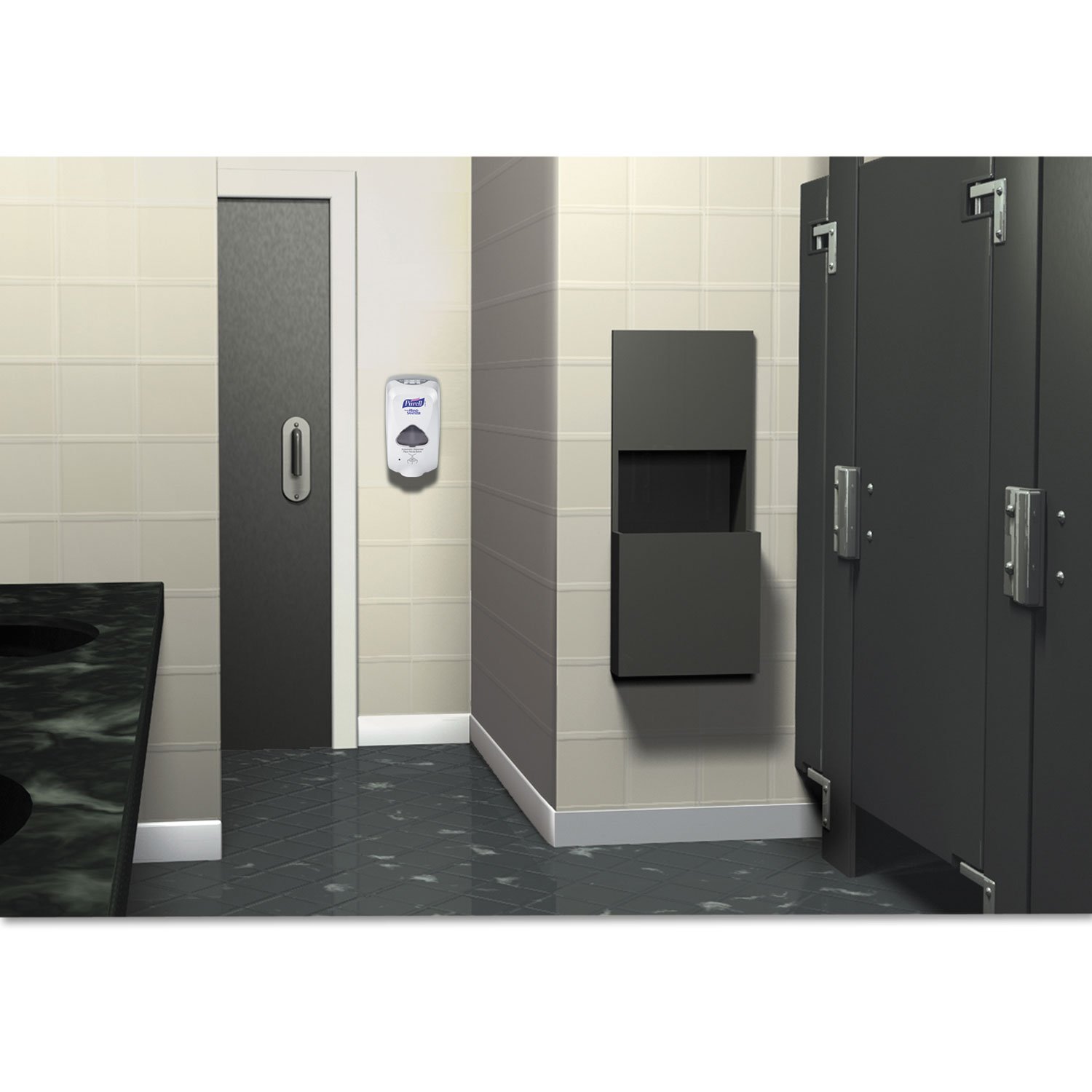 Purell 882006 Adx-12 Dispenser, 1200Ml, White