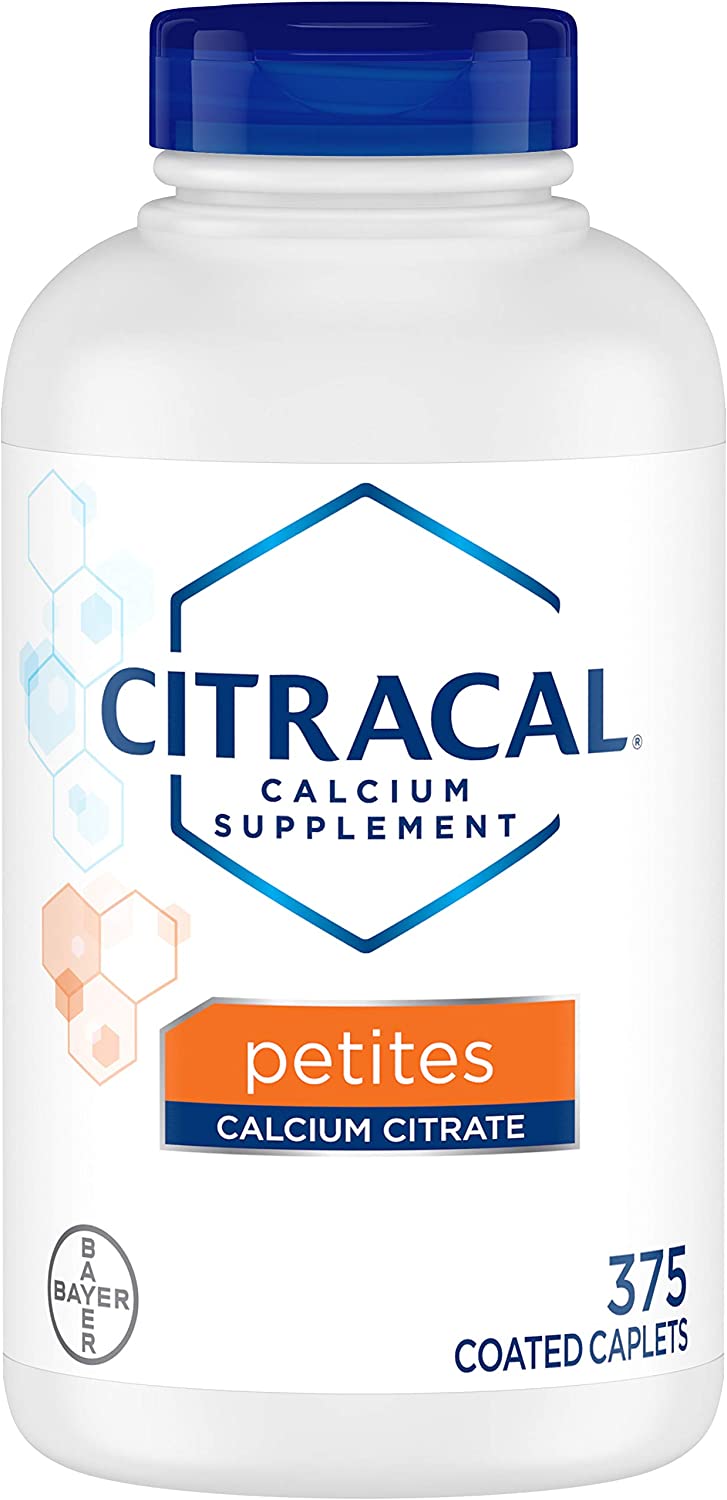 Citracal Petites, Highly Soluble, Easily Digested, 400 mg Calcium Citrate with 500 IU Vitamin D3, Bo
