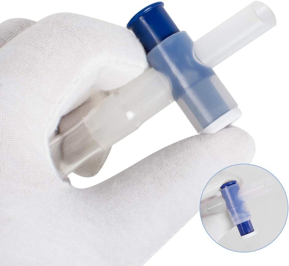 Lolicute Urinary Drainage Bag, Anti-Reflux Chamber Urinary Catheter Bags 2000ML Drain Bag,48 Inch Ur