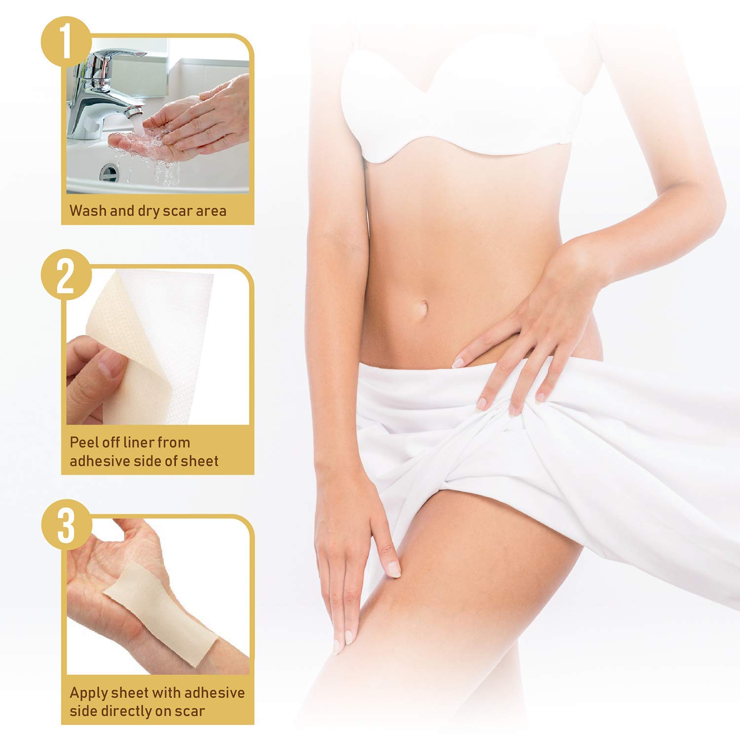 Denman Be-Bop Massage Brush, Model D6 (PACK OF 3)