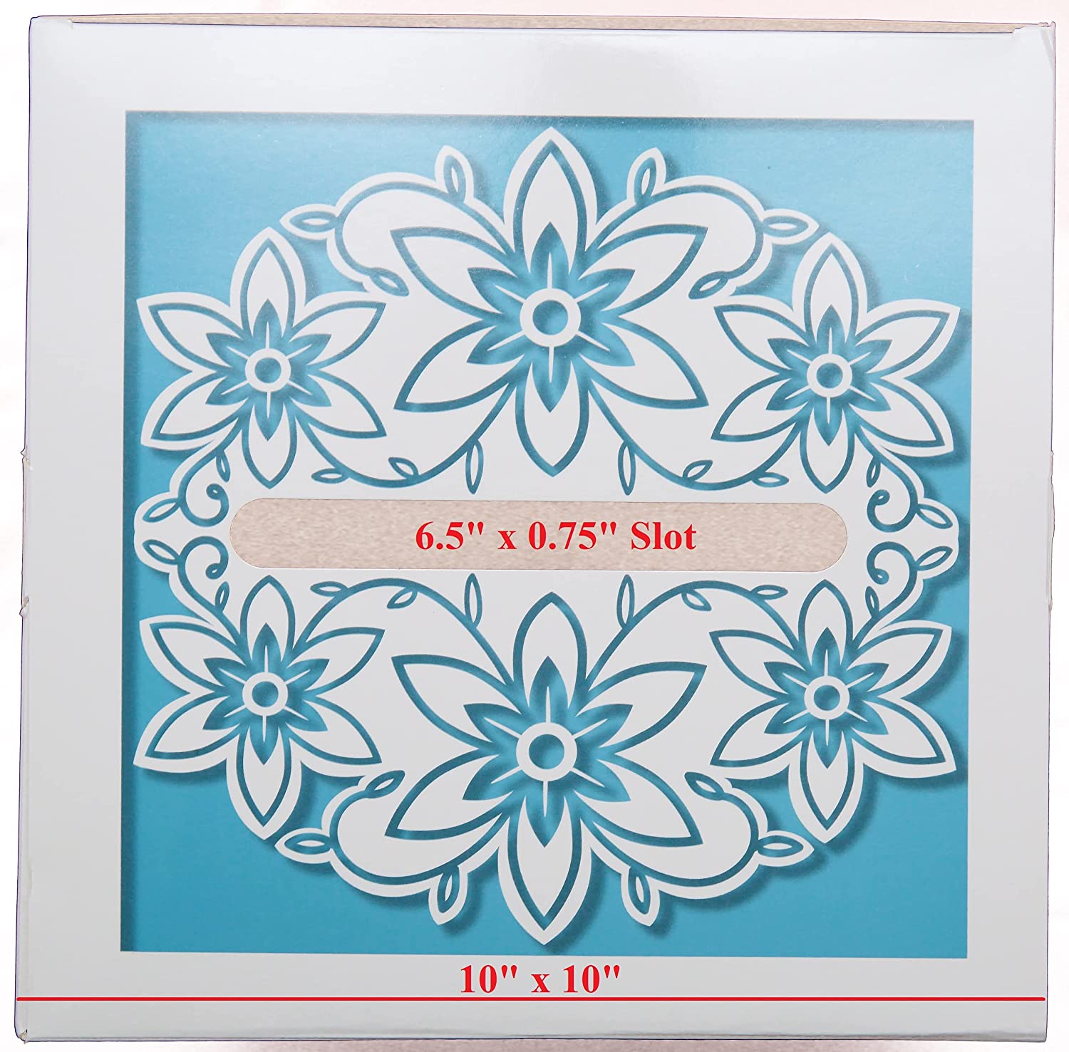 Tytroy Wishing Well Wedding Money Box Memory Cards Reception Centerpiece Box (Blue)