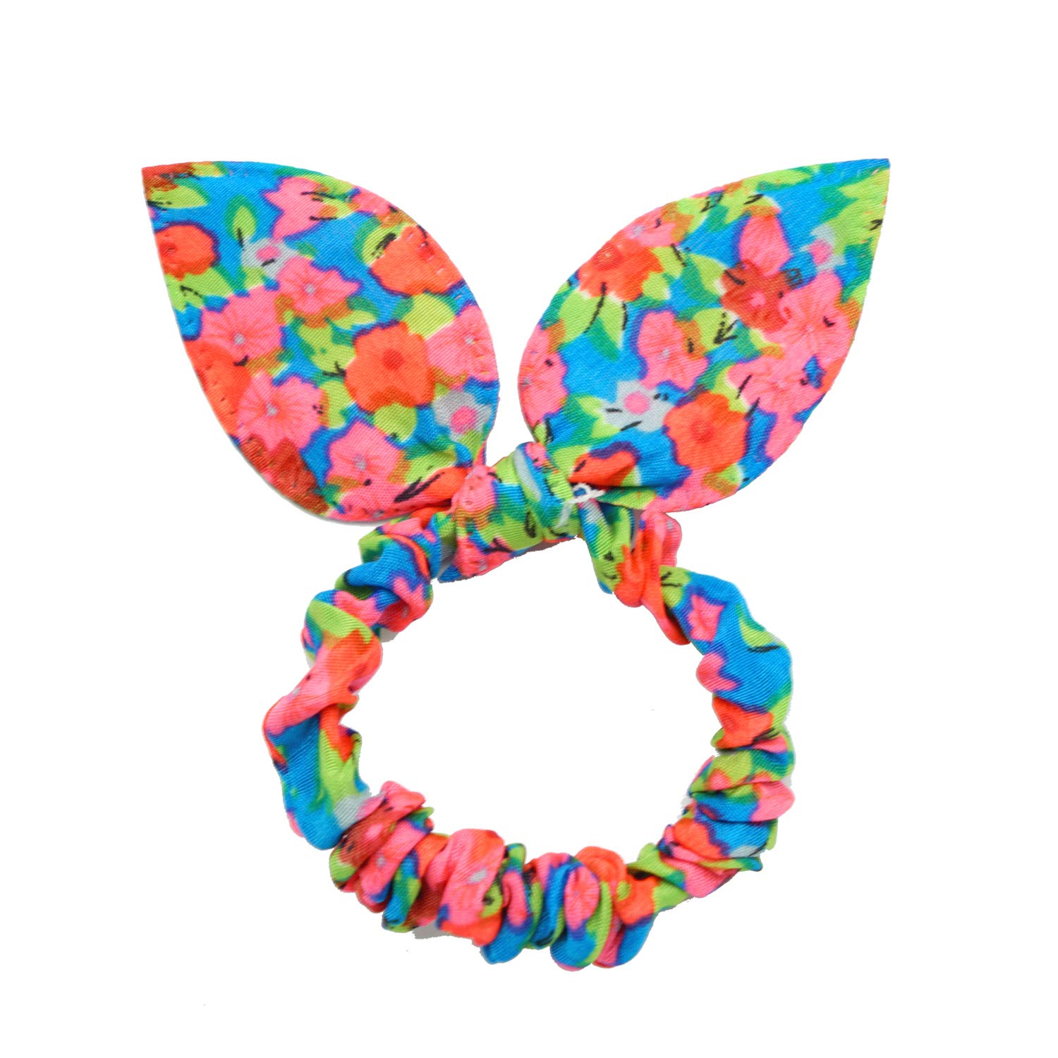 CELLOT 40Pcs Cute Baby Hair Ties Bunny Rabbit Ears Hair Bows Seamless No Crease Elastics Hair Holder