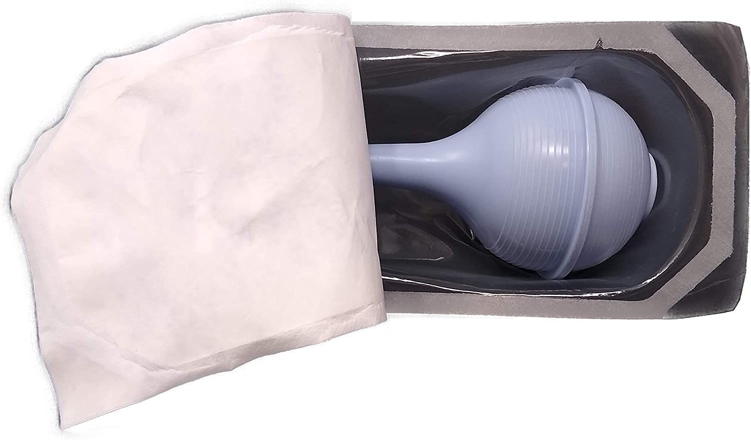 Sterile Ear Bulb [Pack of 4] Rubber Hand Squeeze Bulb Suction Sucker - 2 oz ball - Nasal - Ulcer