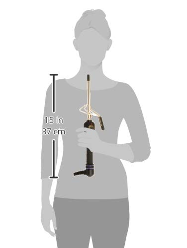 HOT TOOLS Professional 24K Gold Curling Iron/Wand, 3/8 inch