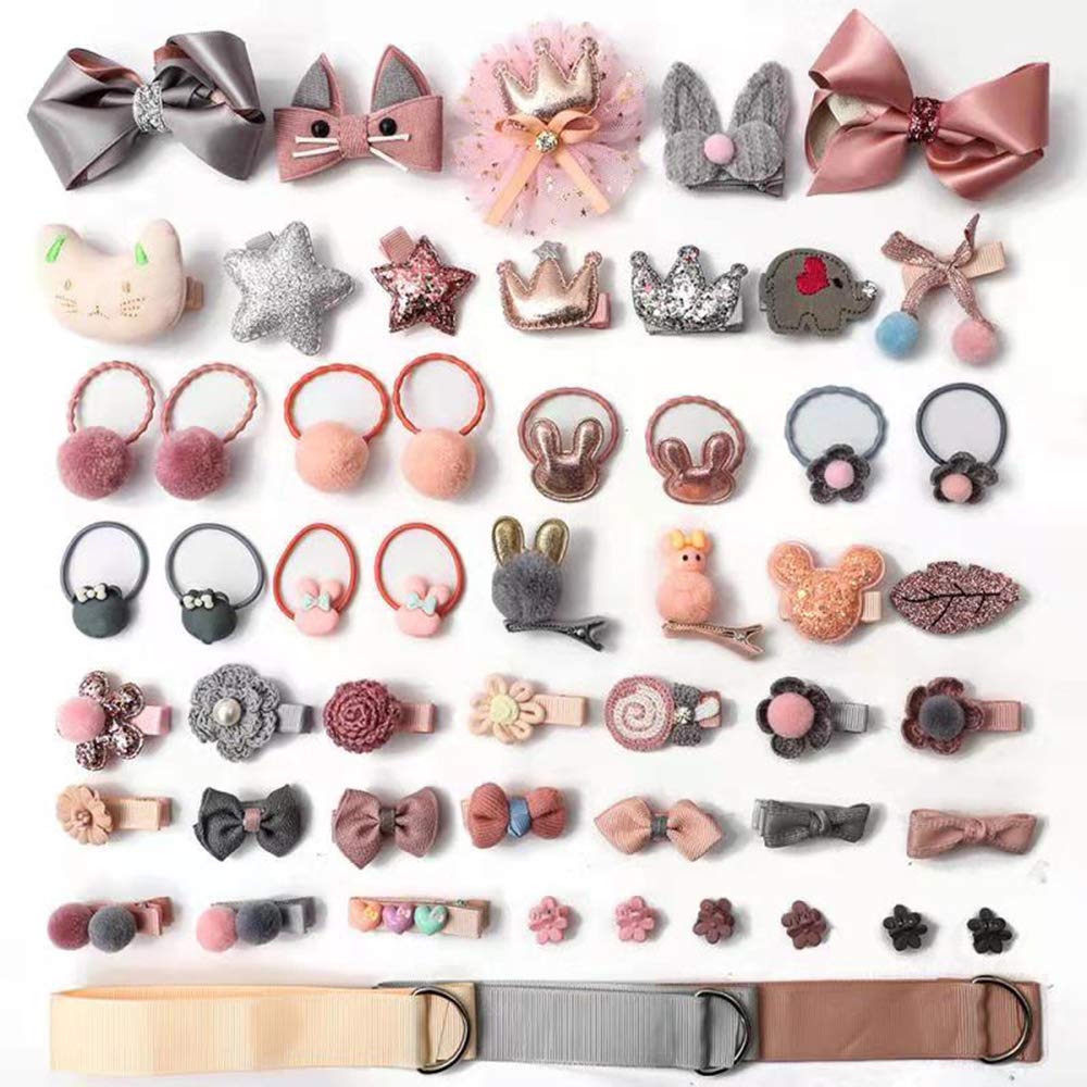 54Pack Baby Hair Clips Cute Girl