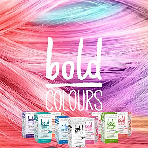 Tints of Nature Teal Bold Colour Semi-Permanent Hair Dye Strengthening and Hydrating - Single Pack