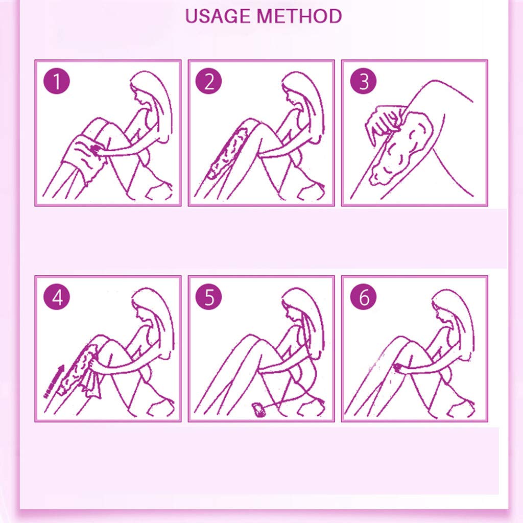 MEFAPO Painless Hair Removal Cream,Depilatory Bubble Wax Body Bikini Legs Hair Remover Foam Mousse i