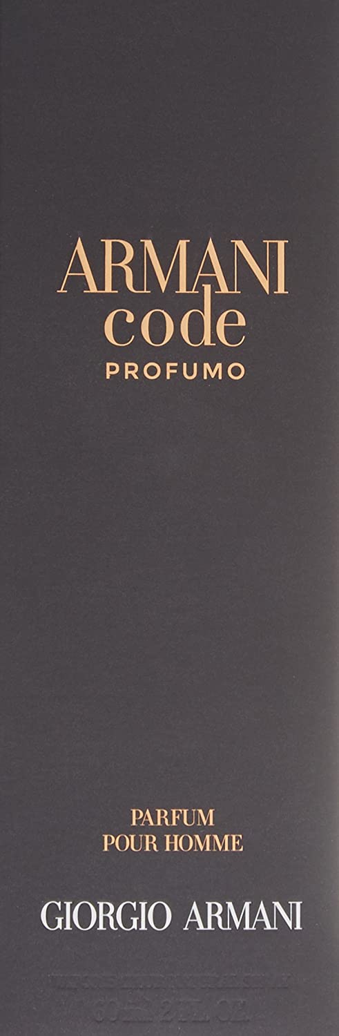 Giorgio Armani Code Profumo Parfum Spray for Men, 2.0 Ounce