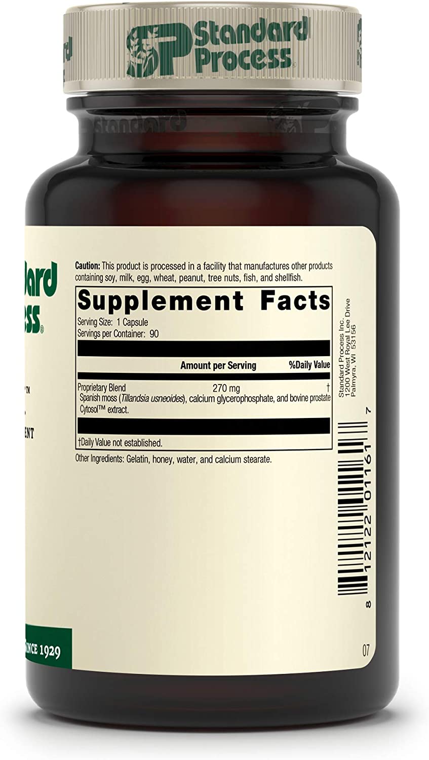 Standard Process Prost-X - Whole Food Prostate, Bone Health Supplement and Bone Support with Spanish