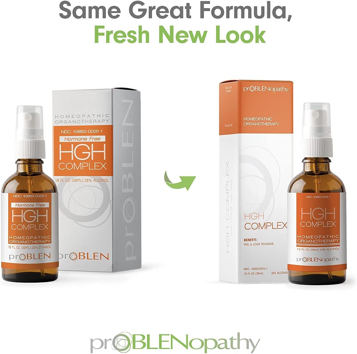 proBLENopathy HGH Complex, Amino Acid Supplement with Tribulus Terrestris, Lysine, GABA, for Increas