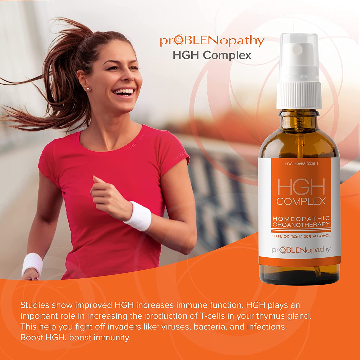 proBLENopathy HGH Complex, Amino Acid Supplement with Tribulus Terrestris, Lysine, GABA, for Increas