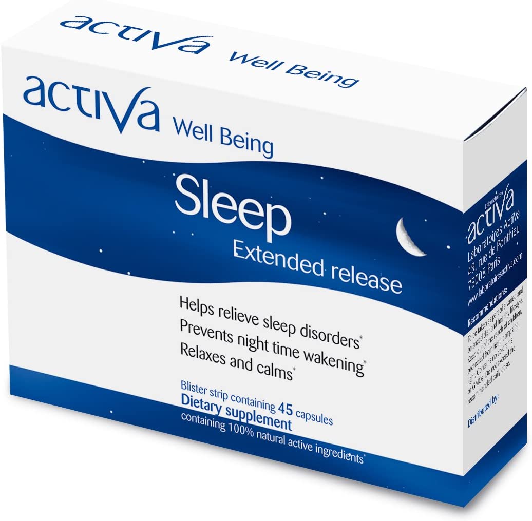Activa Well Being Sleep - Pack of Capsules 45