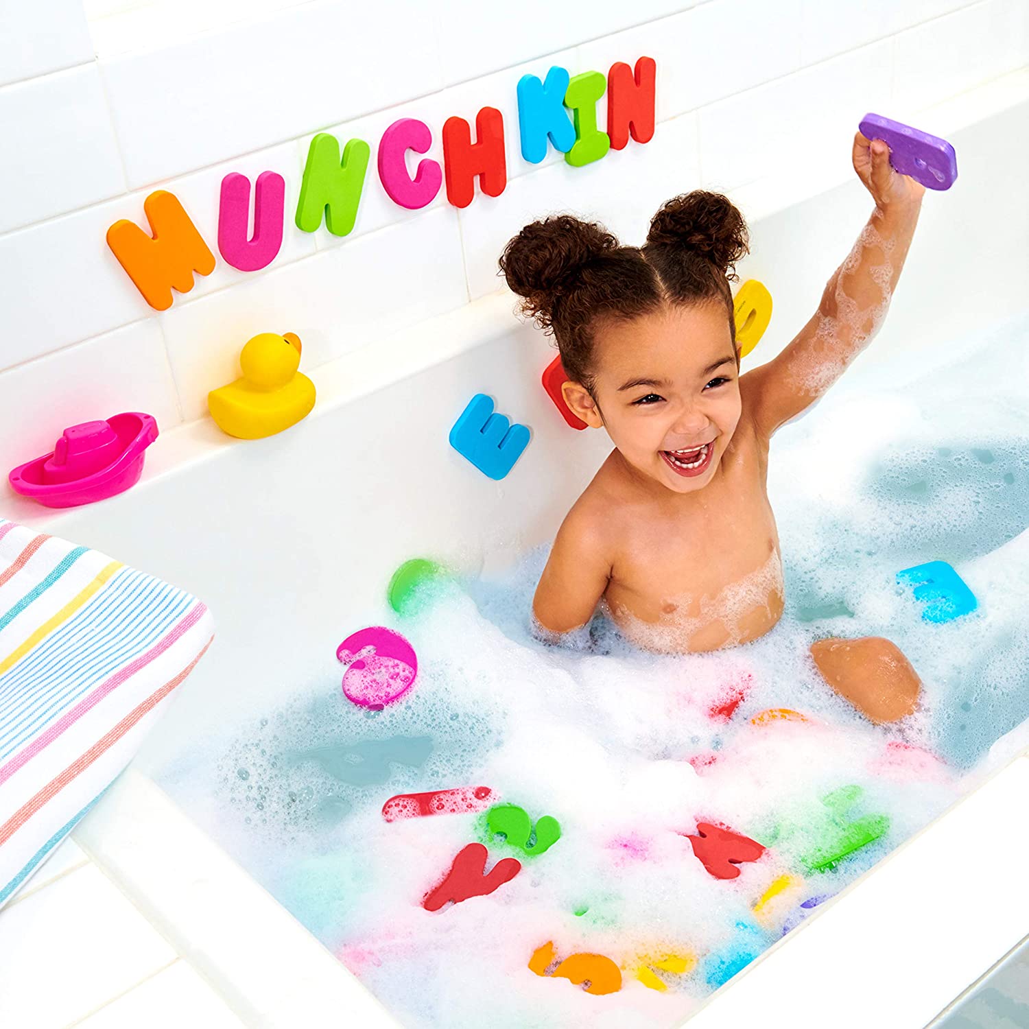 Munchkin 36 Bath Letters and Numbers