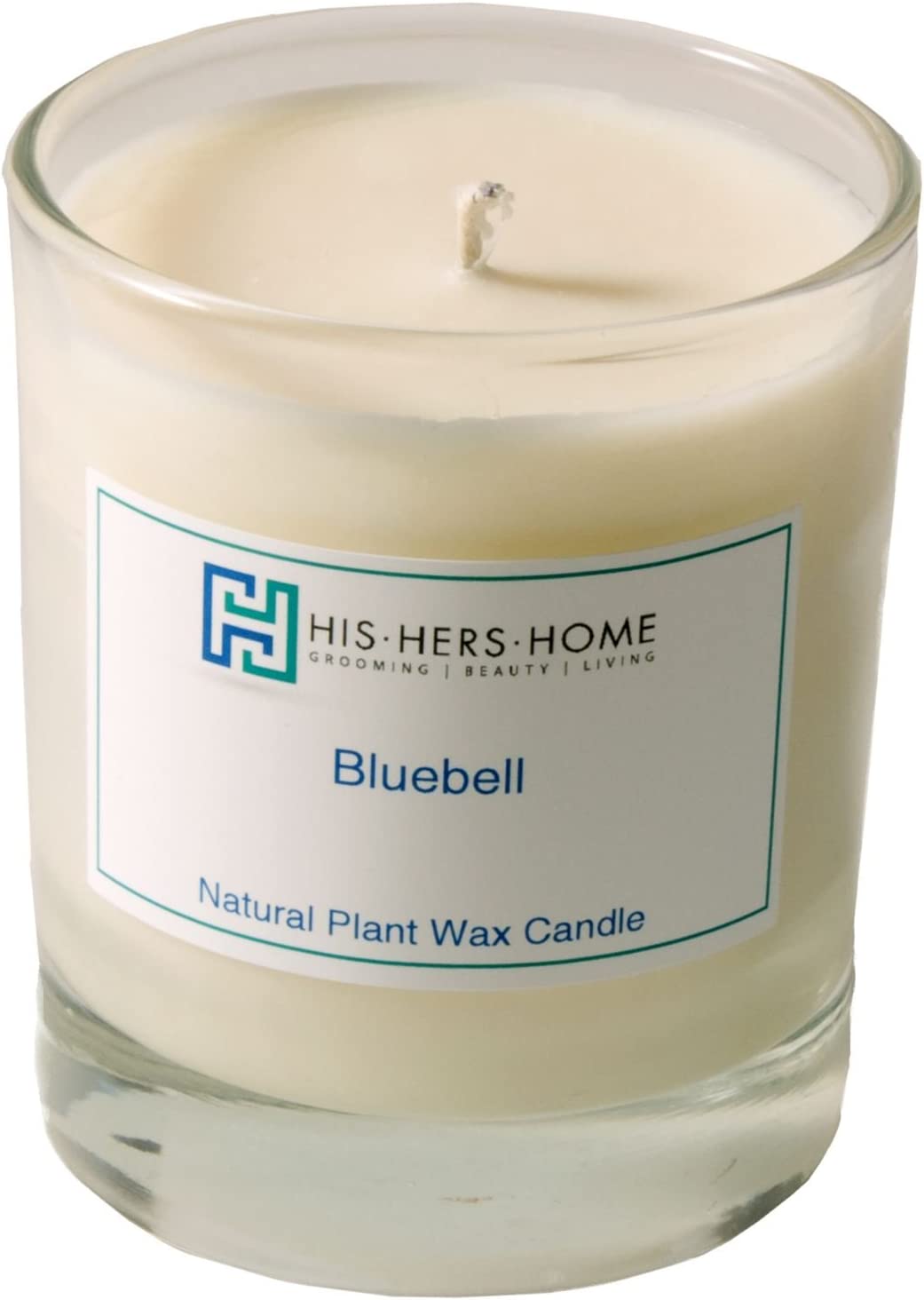 HisHersHome Natural Plant Wax Small 20cl Candle Boxed - Bluebell