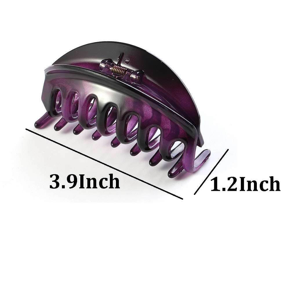 Rosette Hair Premium Chic Styling Hair Claw Clip, Strong Holding Power Hair Clips Clamps Indoor Outd