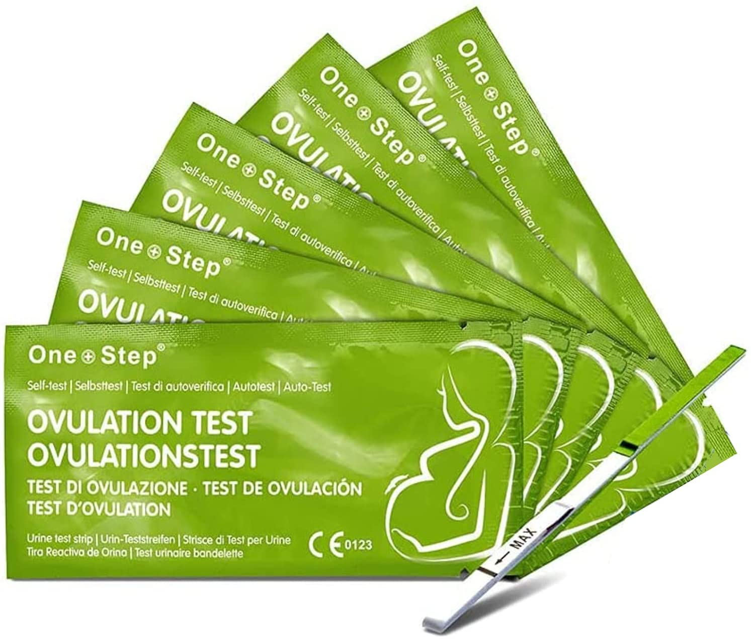 500 x One Step Ultra Sensitive 20mIU Ovulation/Fertility Tests
