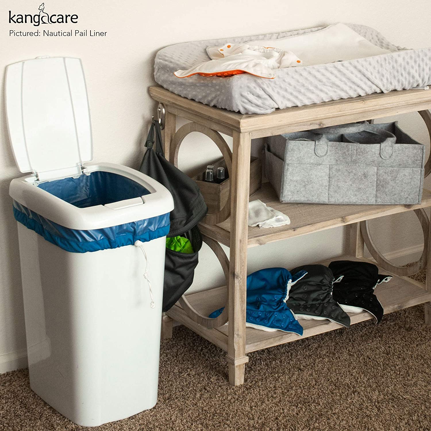 Kanga Care Reusable Diaper Pail Liner | Platinum