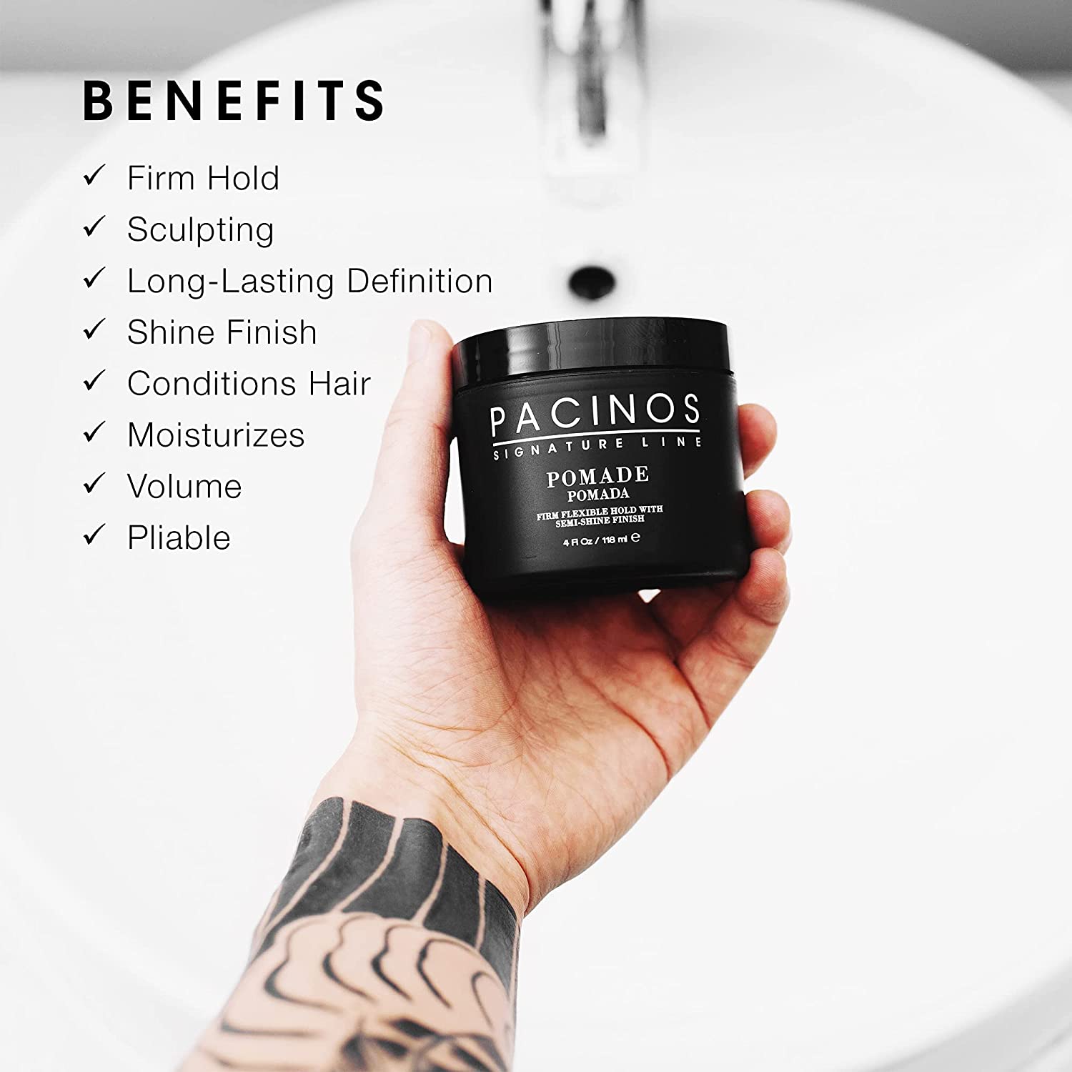 Pacinos Pomade -Firm Hold